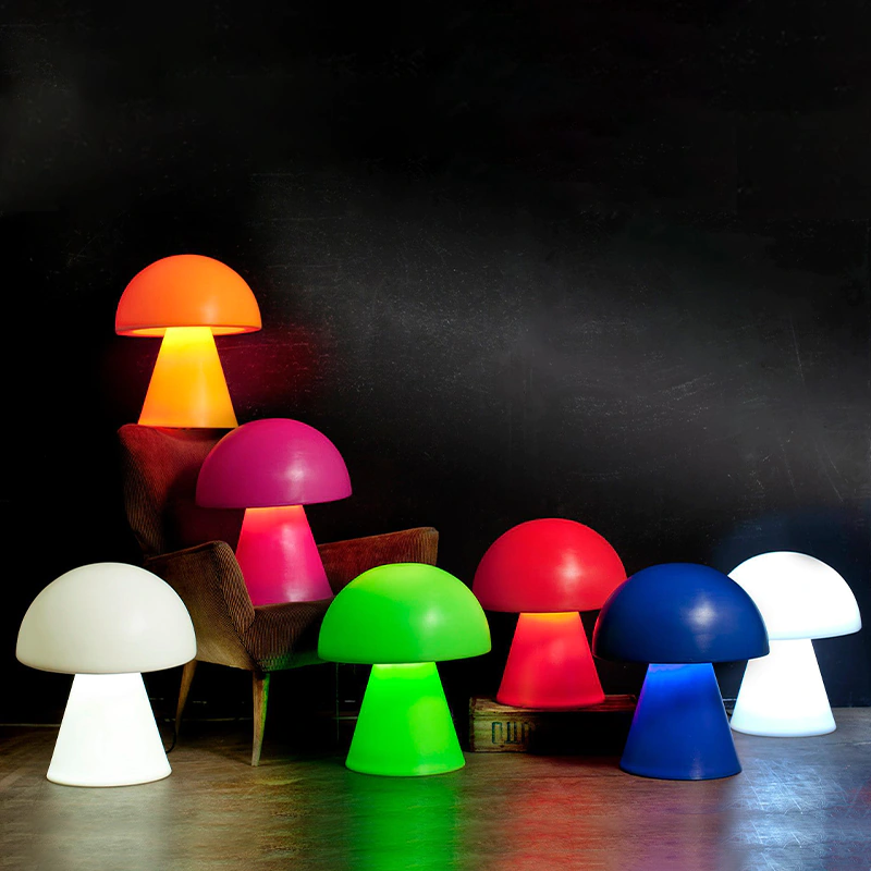 lampada jelly in diverse colorazioni in polietilene per la tua casa